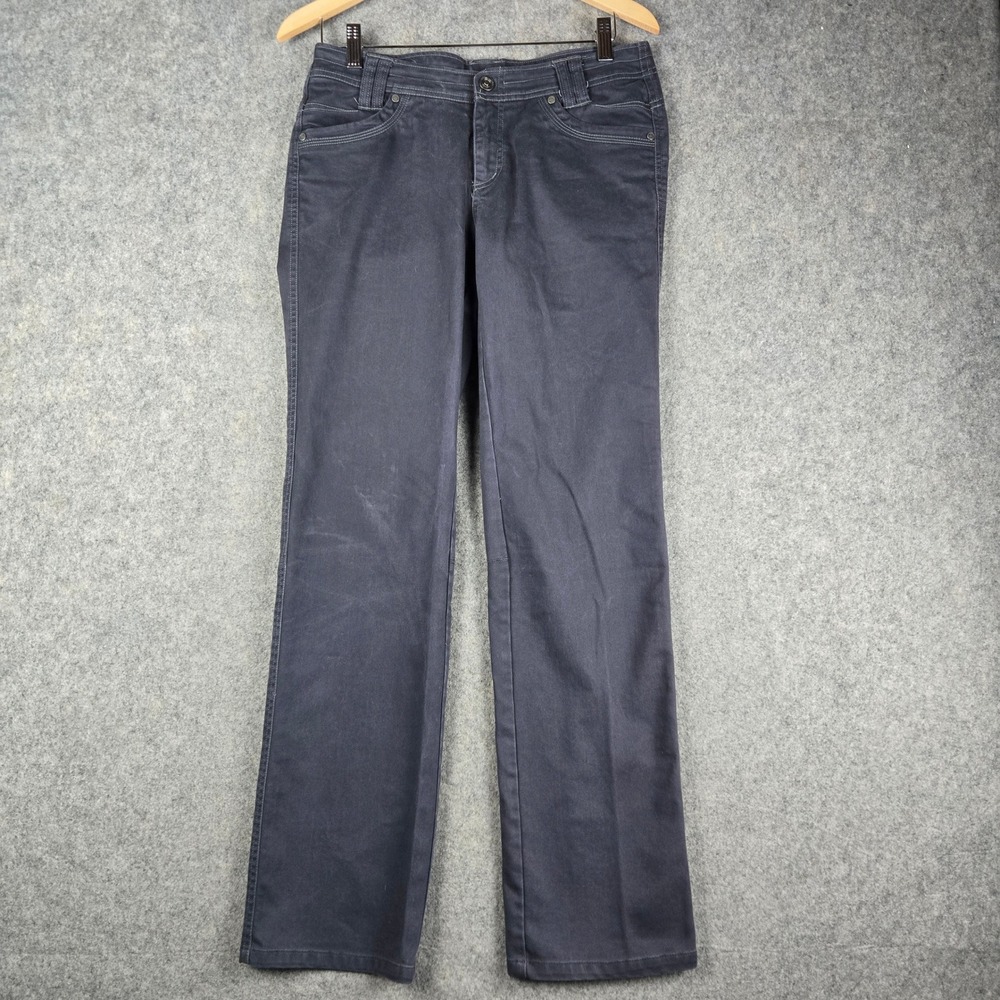 KUHL Pants Womens 6 Reg Charcoal Gray Hiking Outdoor Gorpcore Workwear Casual